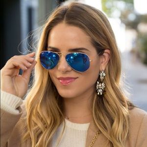 Ray Ban Aviator Flash lenses